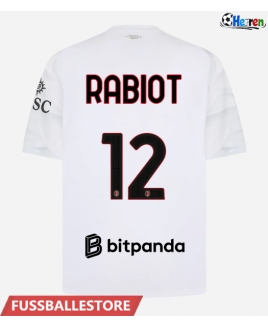 Günstige AC Milan Adrien Rabiot #12 Auswärtstrikot 2026-27 Kurzarm